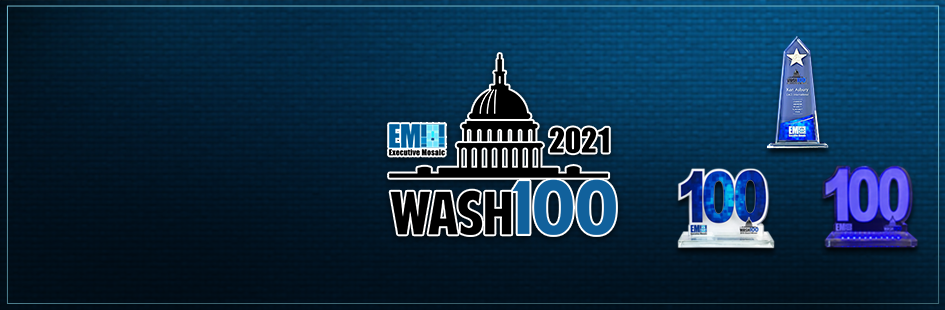 Lt. Gen. Dennis Crall Receives 2021 Wash100 Award - top government contractors - best government contracting event